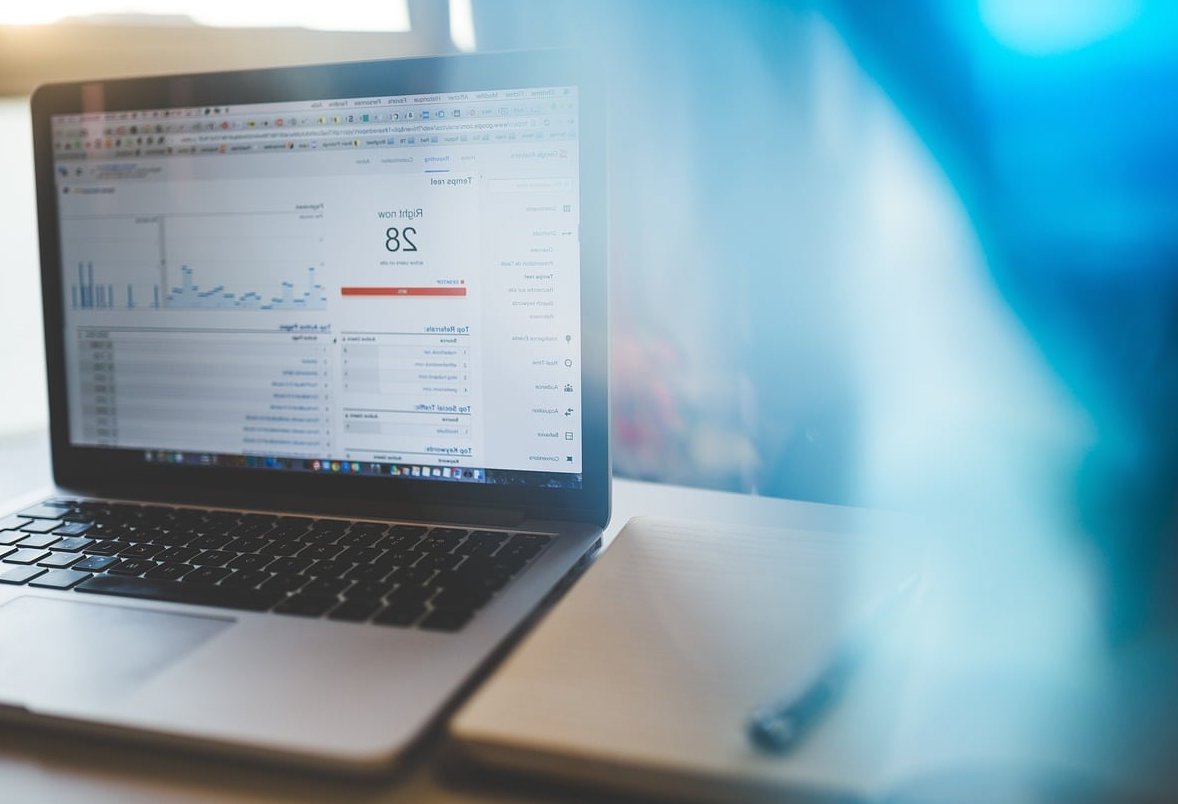 website analytics dashboard